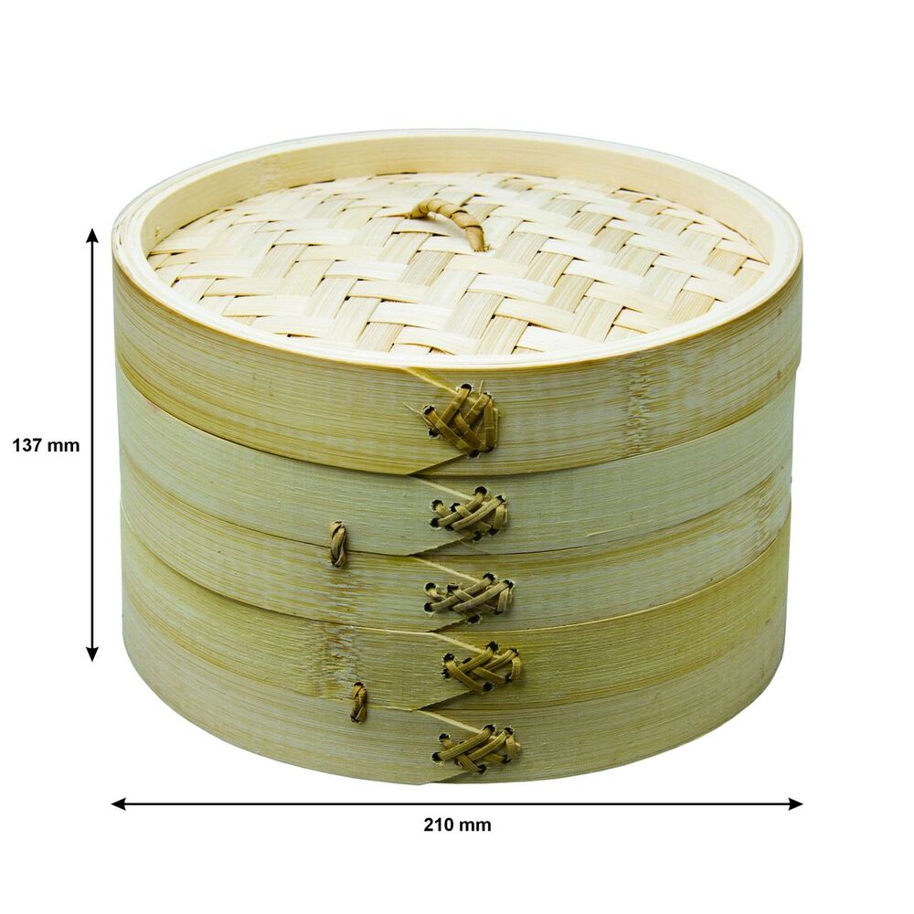 Regent Oriental Bamboo Steamer 2-Tier