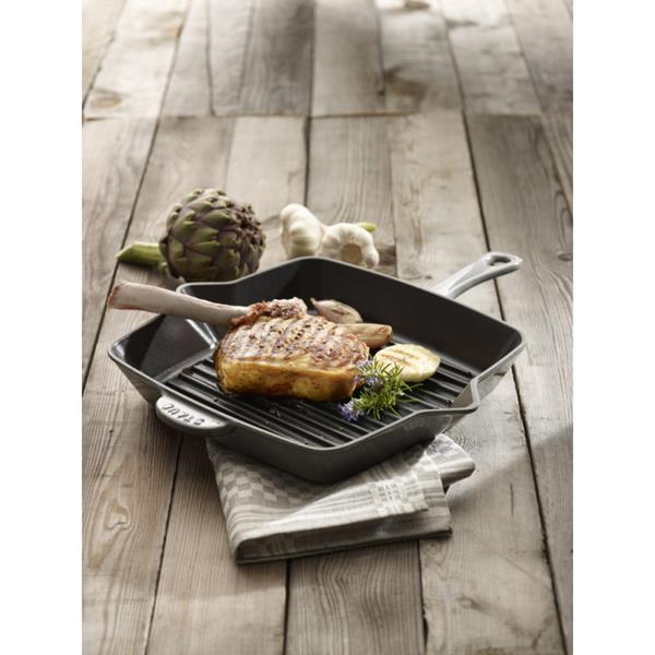 Staub American Cast Iron Grill Pan 26cm