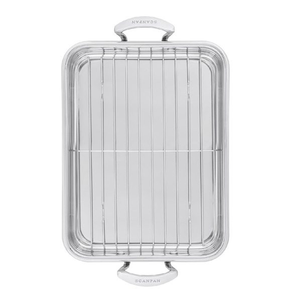 Scanpan Impact Stainless Steel Roasting Pan & Rack