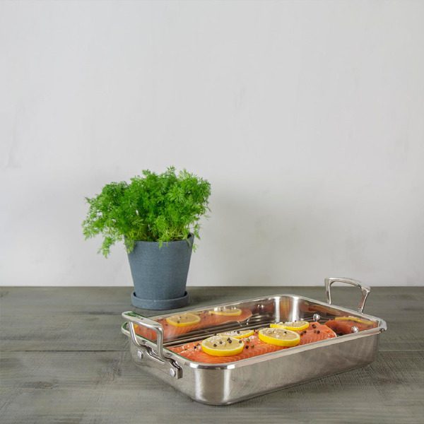 Scanpan Impact Stainless Steel Roasting Pan & Rack