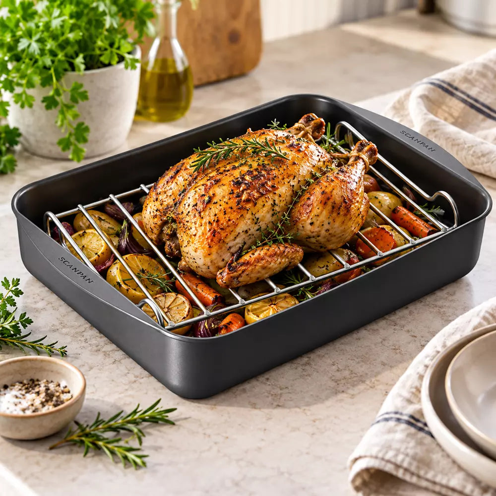 Scanpan Classic Stainless Steel Roasting Rack Small