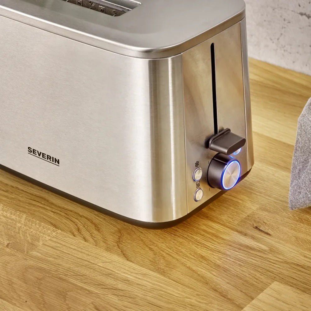 Severin Stainless Steel 2 Slice Turbo Toaster.