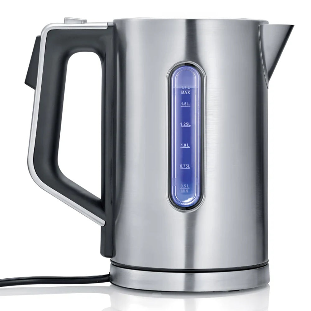 Severin Stainless Steel Digital Electric Kettle 1.7L.