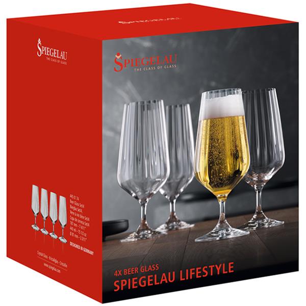 Spiegelau Lifestyle Beer Glasses Set of 4