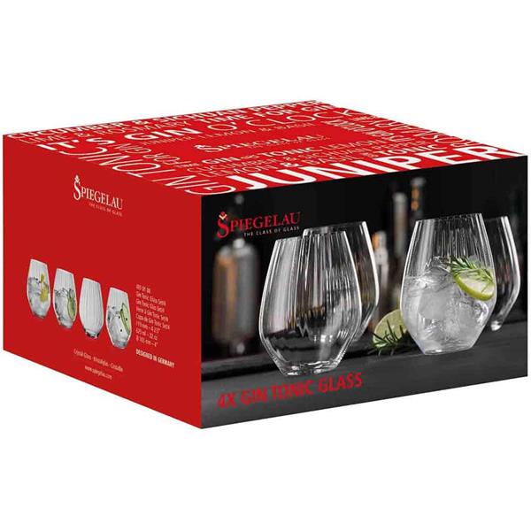 Spiegelau Lifestyle Stemless Gin Glasses Set4