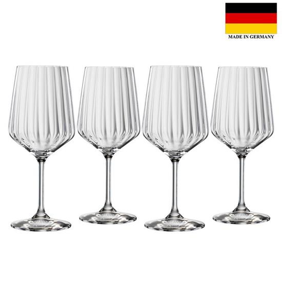 Spiegelau Lifestyle Red Wine Glasses Set of 4.