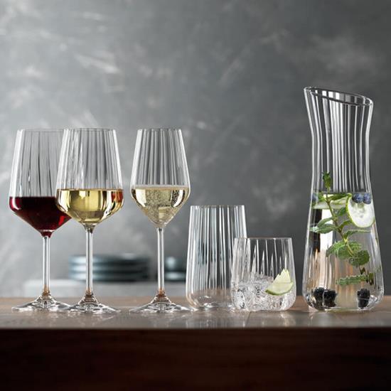 Spiegelau Lifestyle Red Wine Glasses Set of 4.