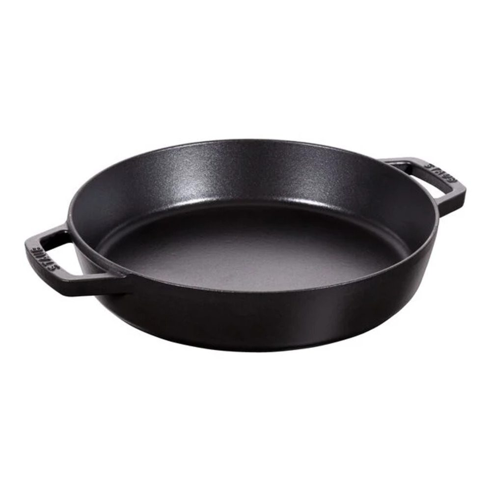Staub Cast Iron Braising Pan 2-Handle 26cm