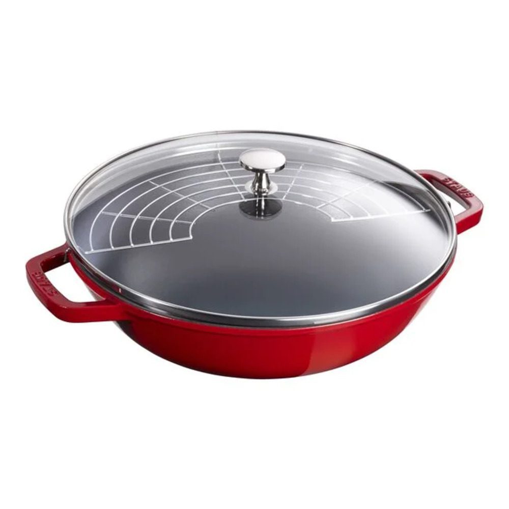 Staub Cast Iron Wok 30cm