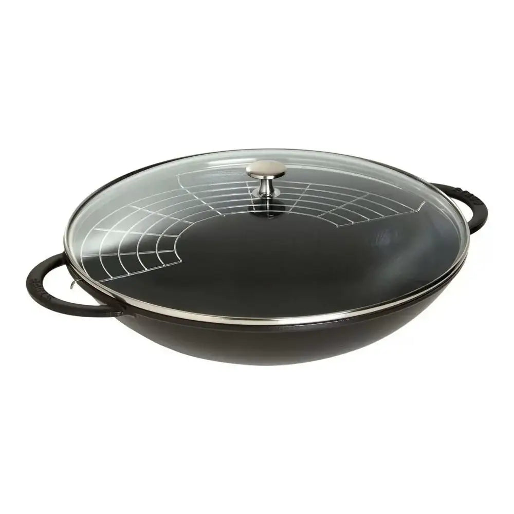 Staub Cast Iron Wok 37cm.