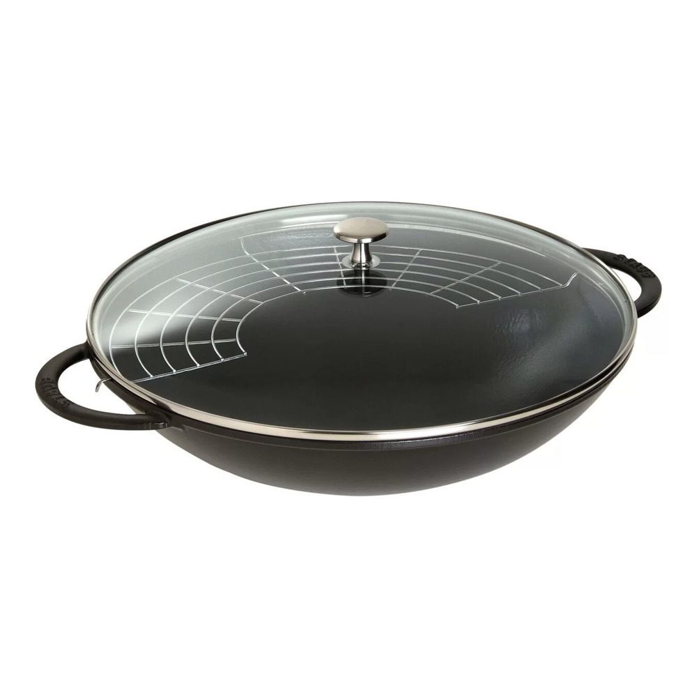 Staub Cast Iron Wok 37cm