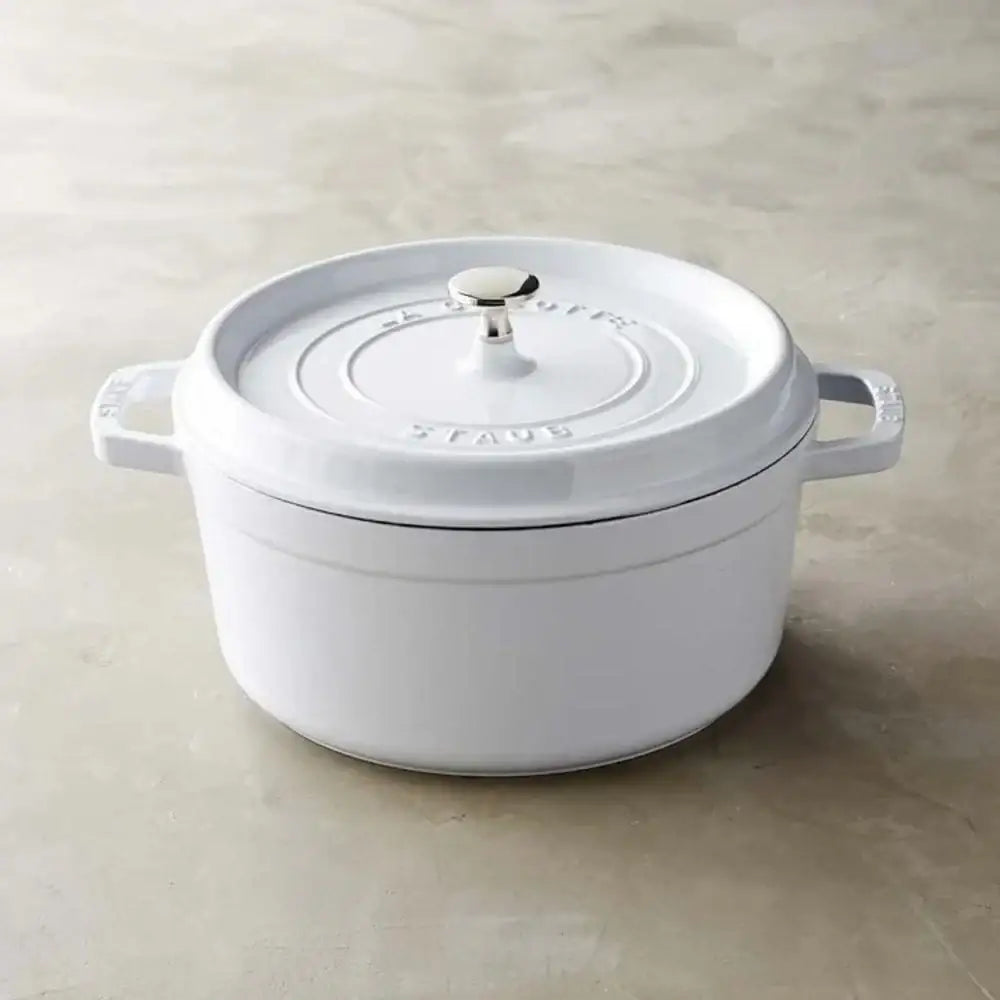 Staub Deep Cast Iron Casserole Pot 4.8L.
