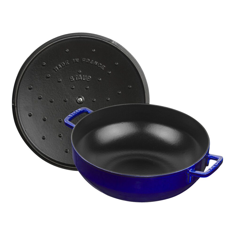 Staub Round Cast Iron Bouillabaisse Pot 4.7L