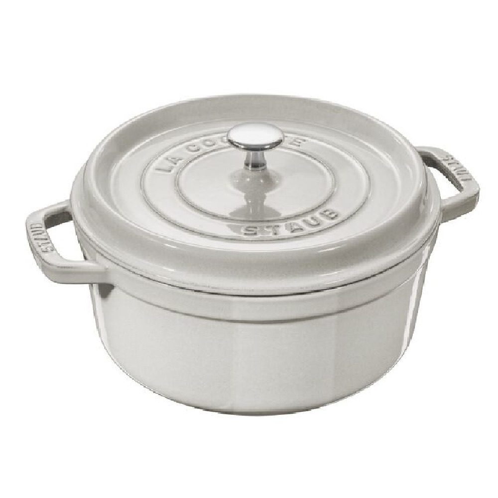 Staub Round Cast Iron Casserole Pot 6.7L