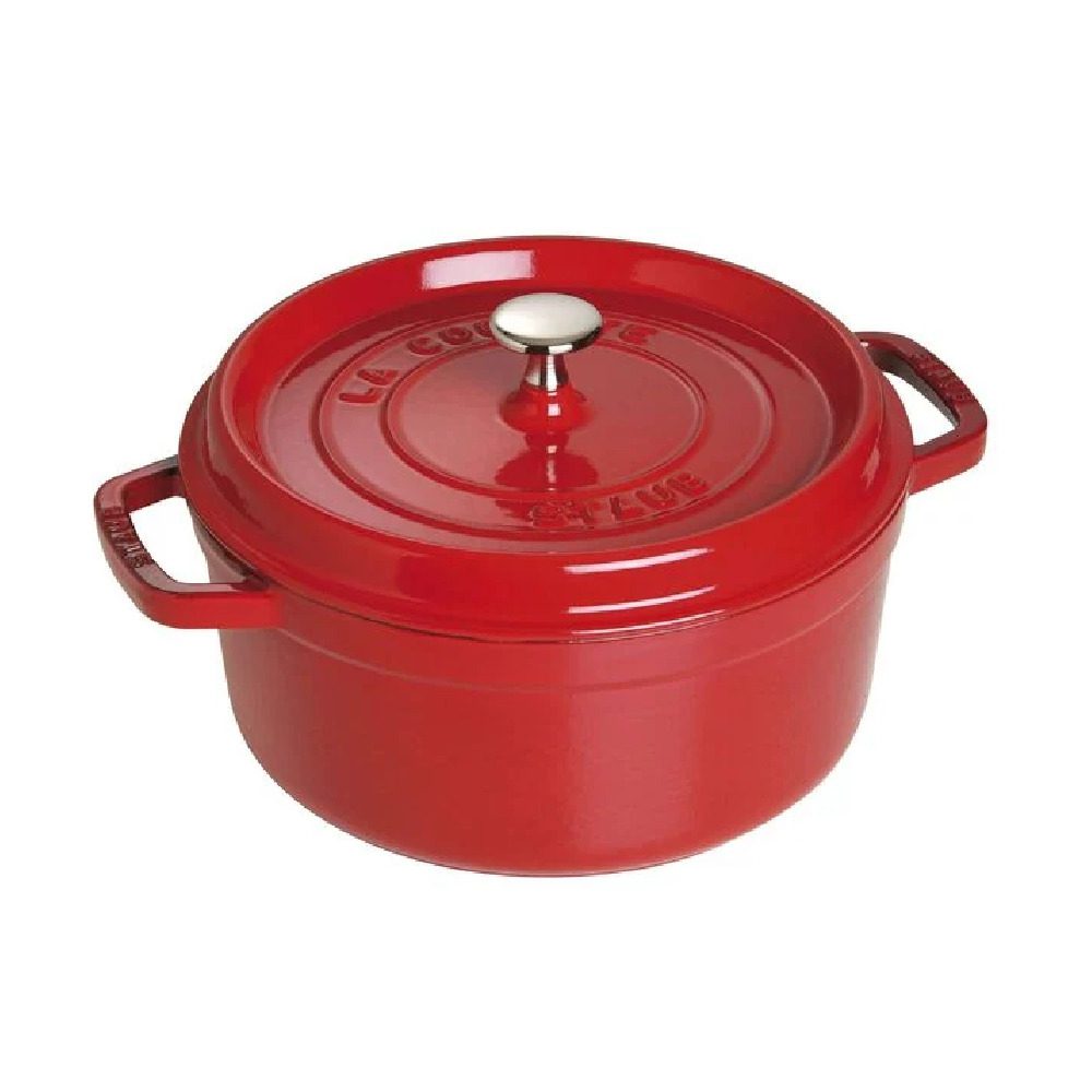 Staub Round Cast Iron Casserole Pot 6.7L