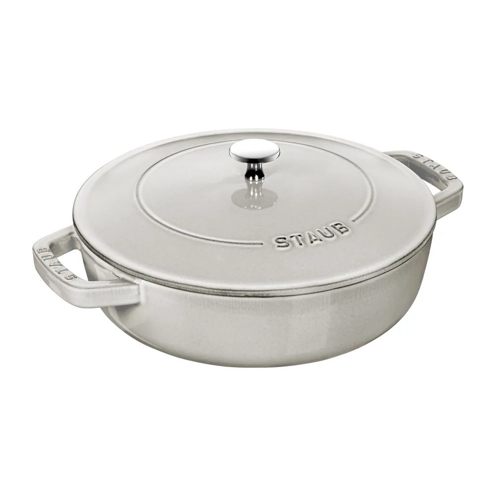 Staub Round Cast Iron Sauté Pan 3.7L