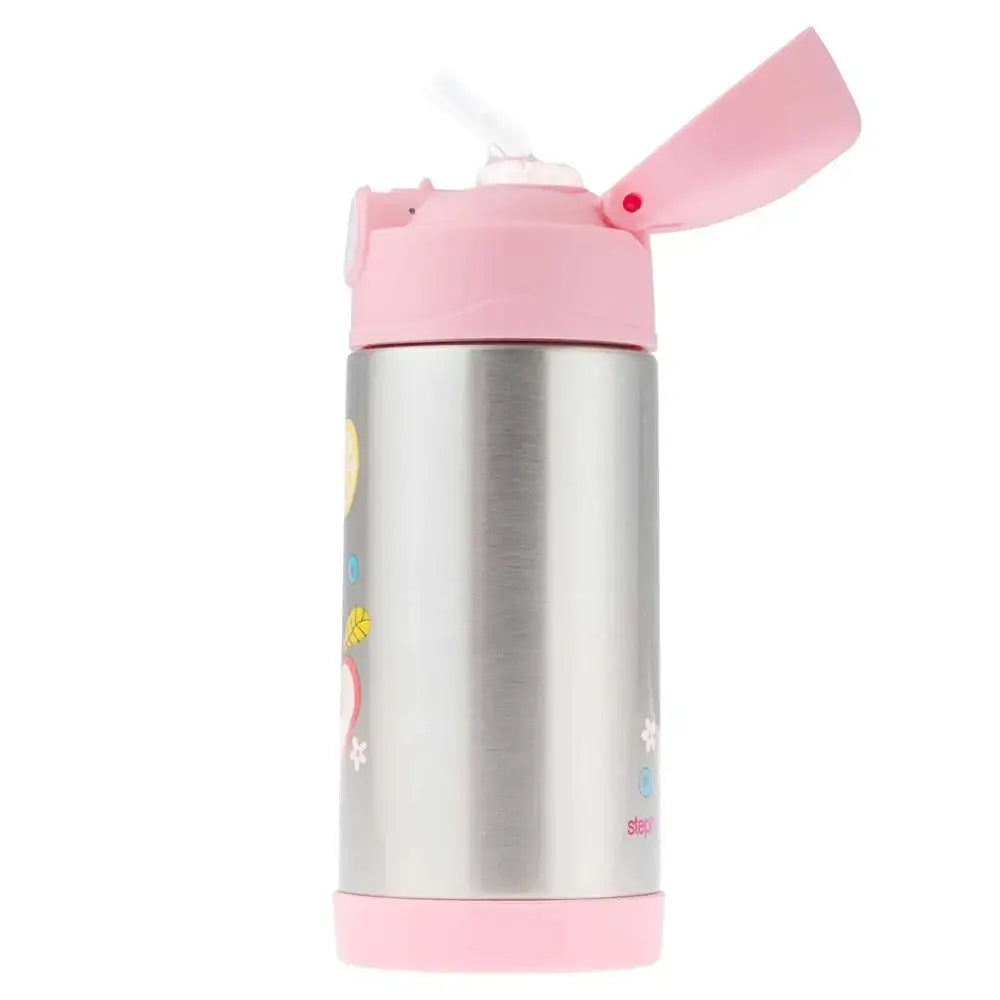 Stephen Joseph Double Wall Stainless Steel Bottle Fruit