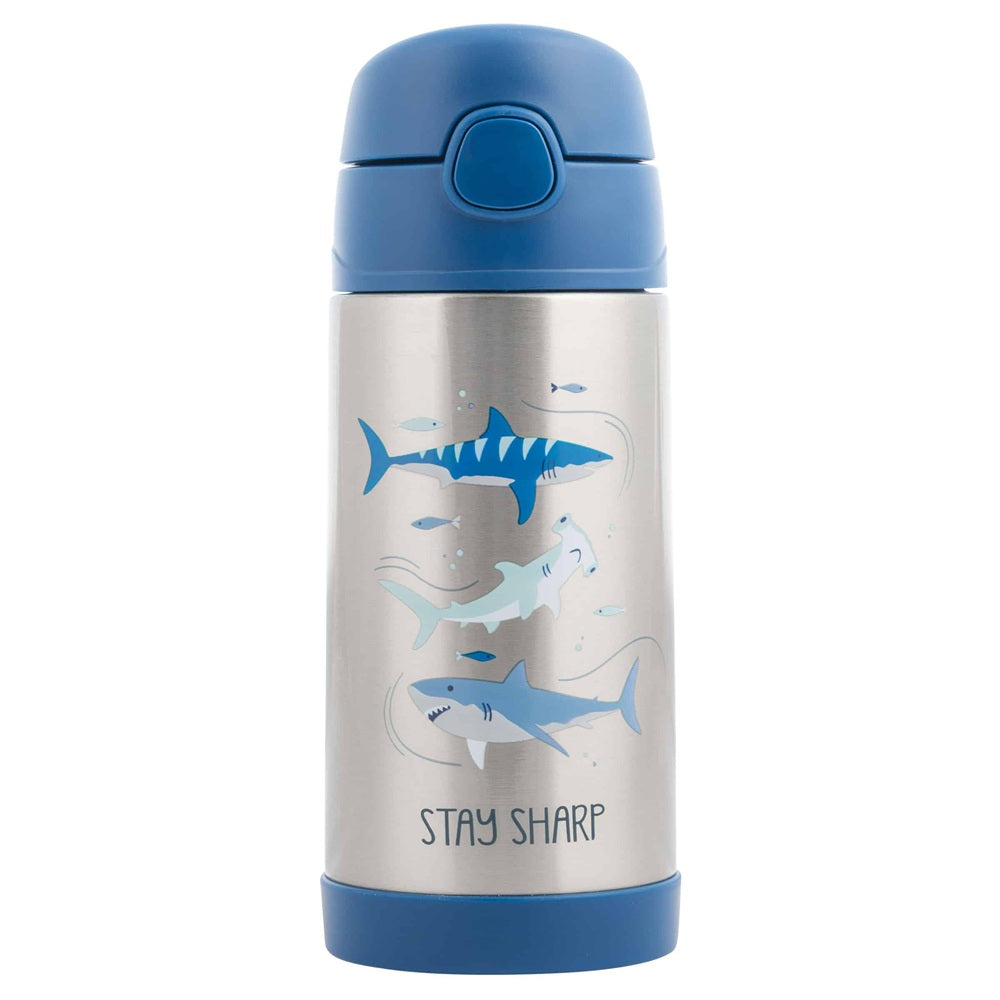 Stephen Joseph Double Wall Stainless Steel Bottle Shark