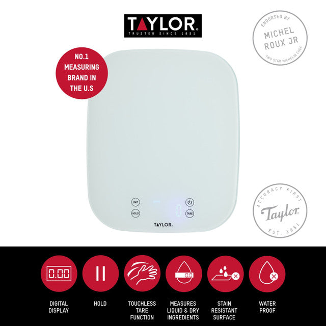 Taylor Pro Waterproof Digital Dual Scale 14kg