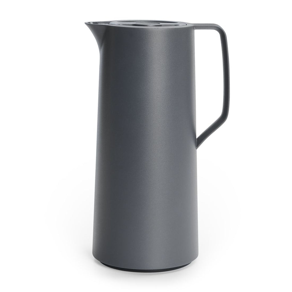 Dark gray Tefal pitcher on a white background