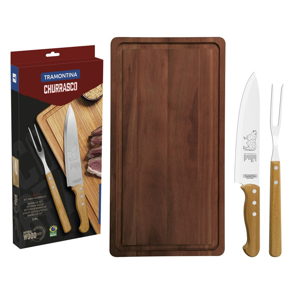 TRA Carving Braai Set 3pc