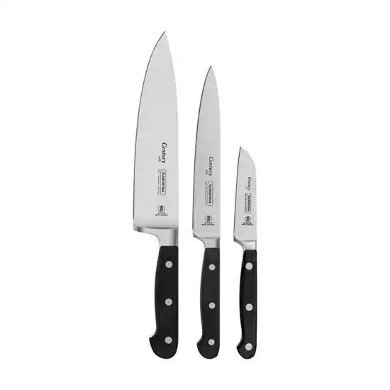 Tramontina Century 3 Piece Preparation Knife Set.