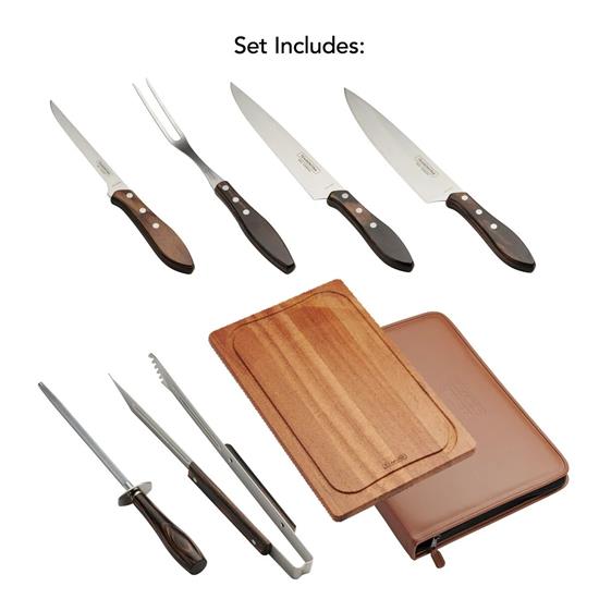 Tramontina Churrasco Barbeque 8 Piece Carving Set
