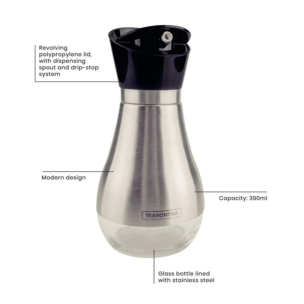 Tramontina Realce Oil & Vinegar Cruet 390ml