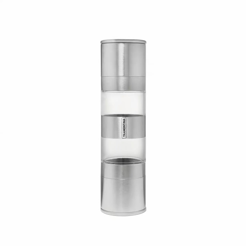 Tramontina Realce Stainless Steel Dual Salt & Pepper Grinder