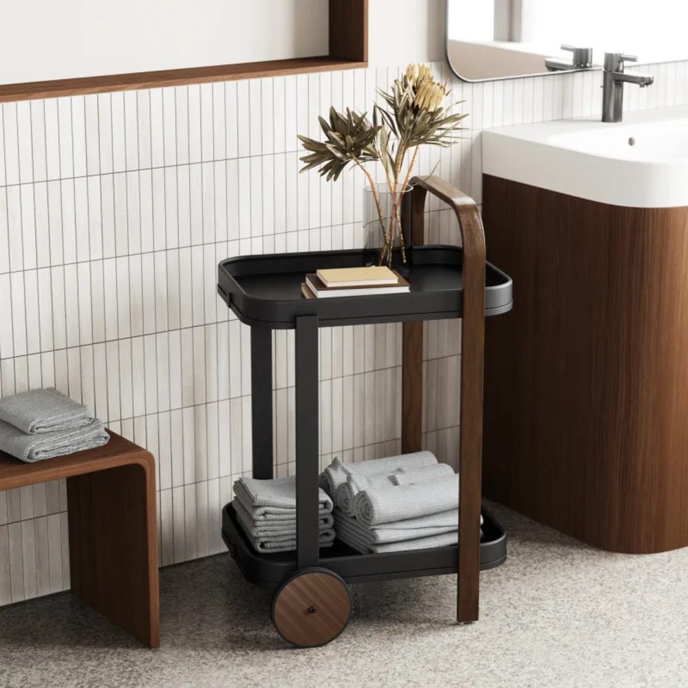 UMB Bellwood Serving Trolley Black