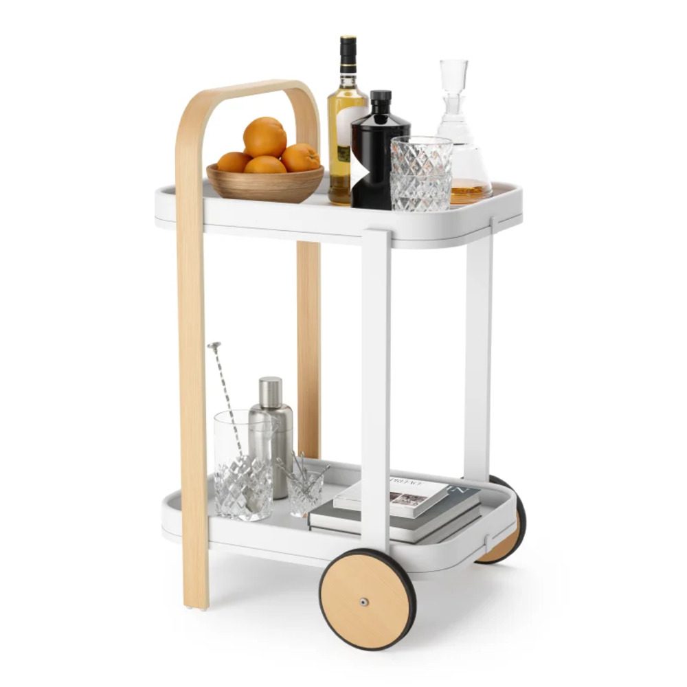 Umbra Bellwood Serving Trolley White