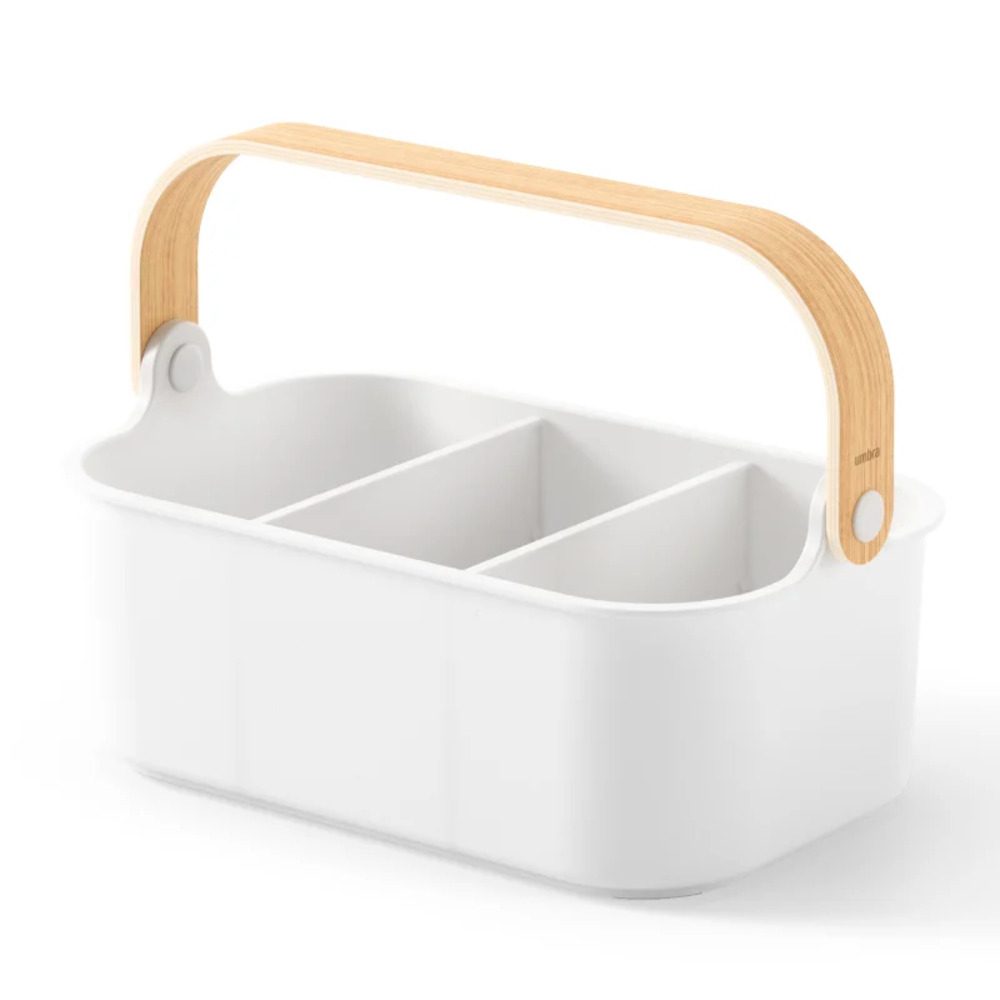 UMB Bellwood Stackable Caddy White Small
