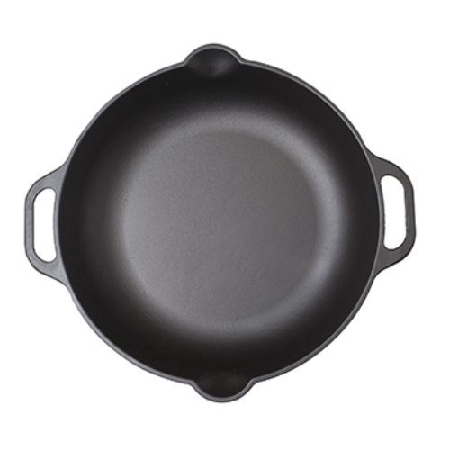Victoria Enamelled Cast Iron Skillet 33cm