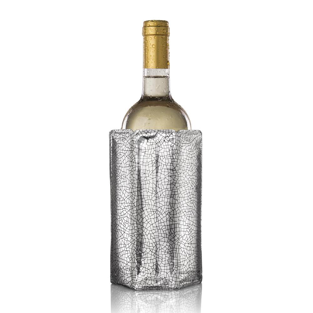 Vacu Vin Active Wine Bottle Cooler Silver