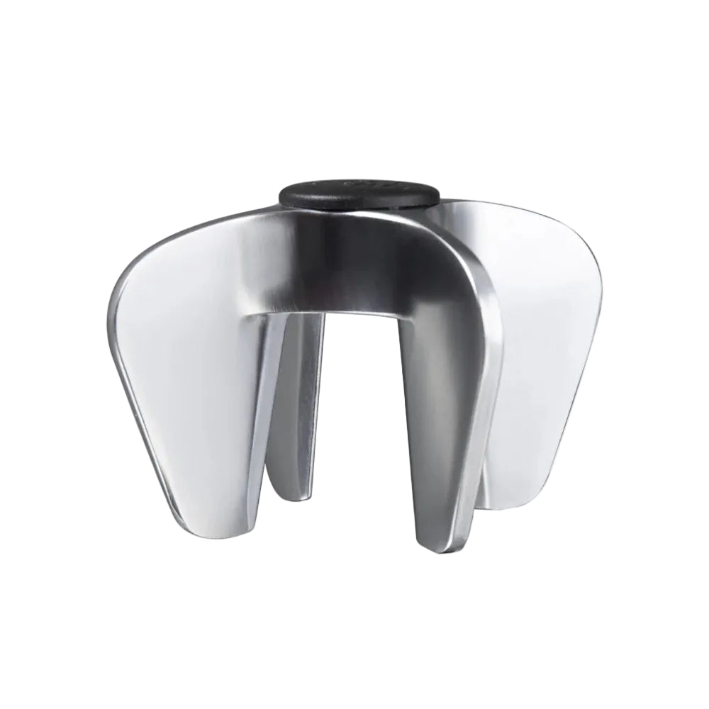 Metallic champagne opener 
