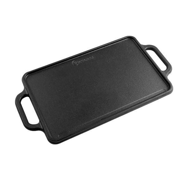 Victoria Enamelled Cast Iron Reversible Griddle 32cm
