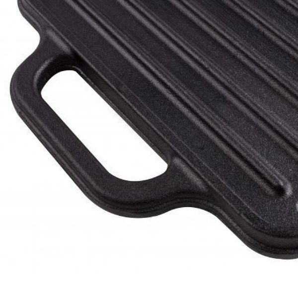 Victoria Enamelled Cast Iron Reversible Griddle 32cm