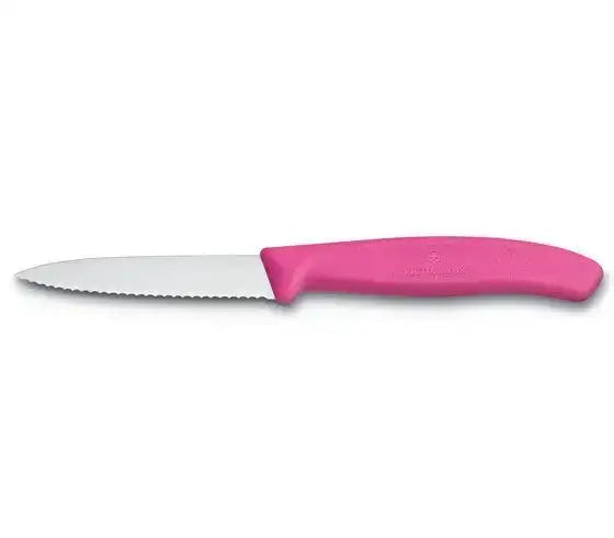 Victorinox Paring Knife Serrated 8cm Pink