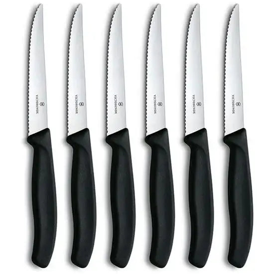 Victorinox Pointed Steak Knife Set of 6.
