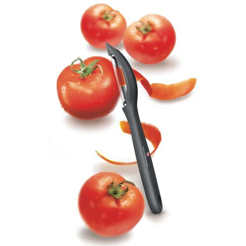 Victorinox Universal Swivel Serrated Peeler Black