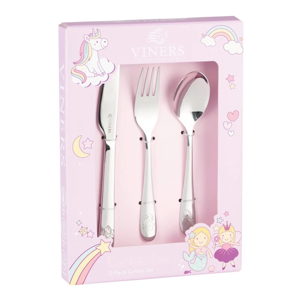 VIN Kids Cutlery Set 3pc Enchanted