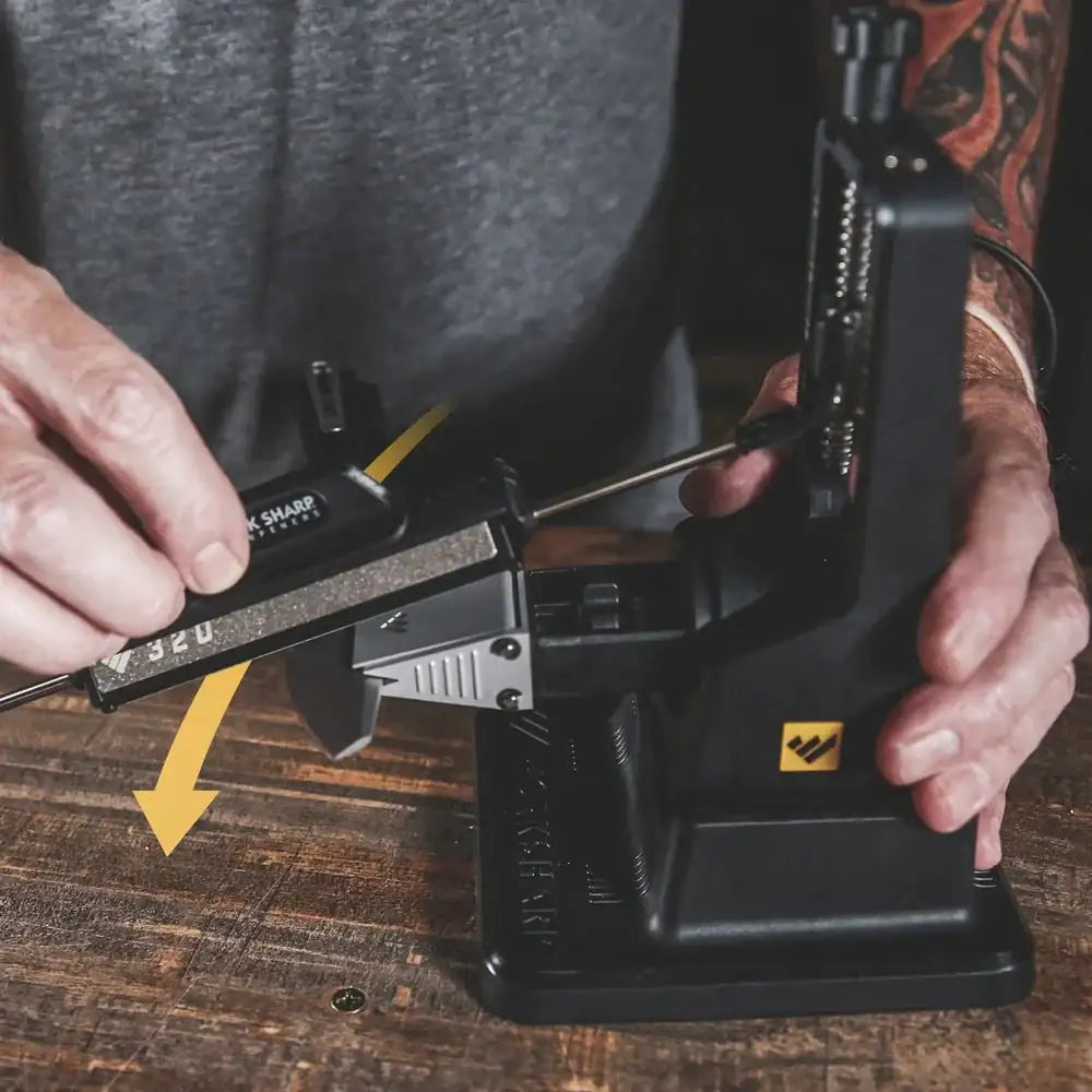 Work Sharp Precision Adjust Knife Sharpener.