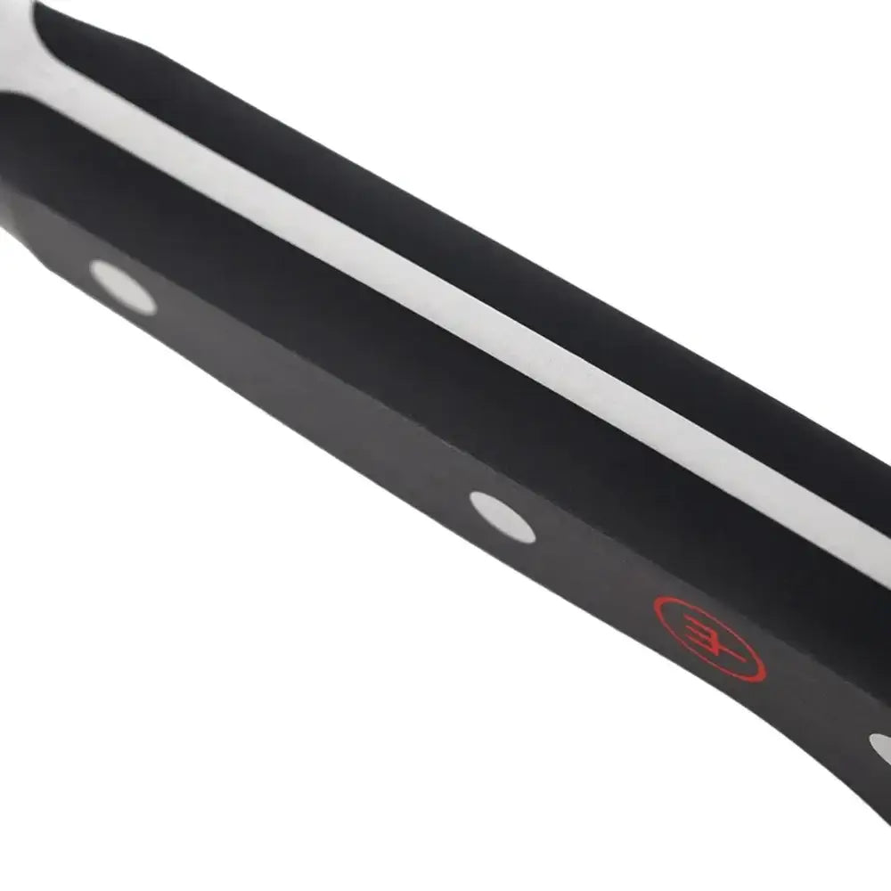 Close up detail of a Wusthof Knife Handle