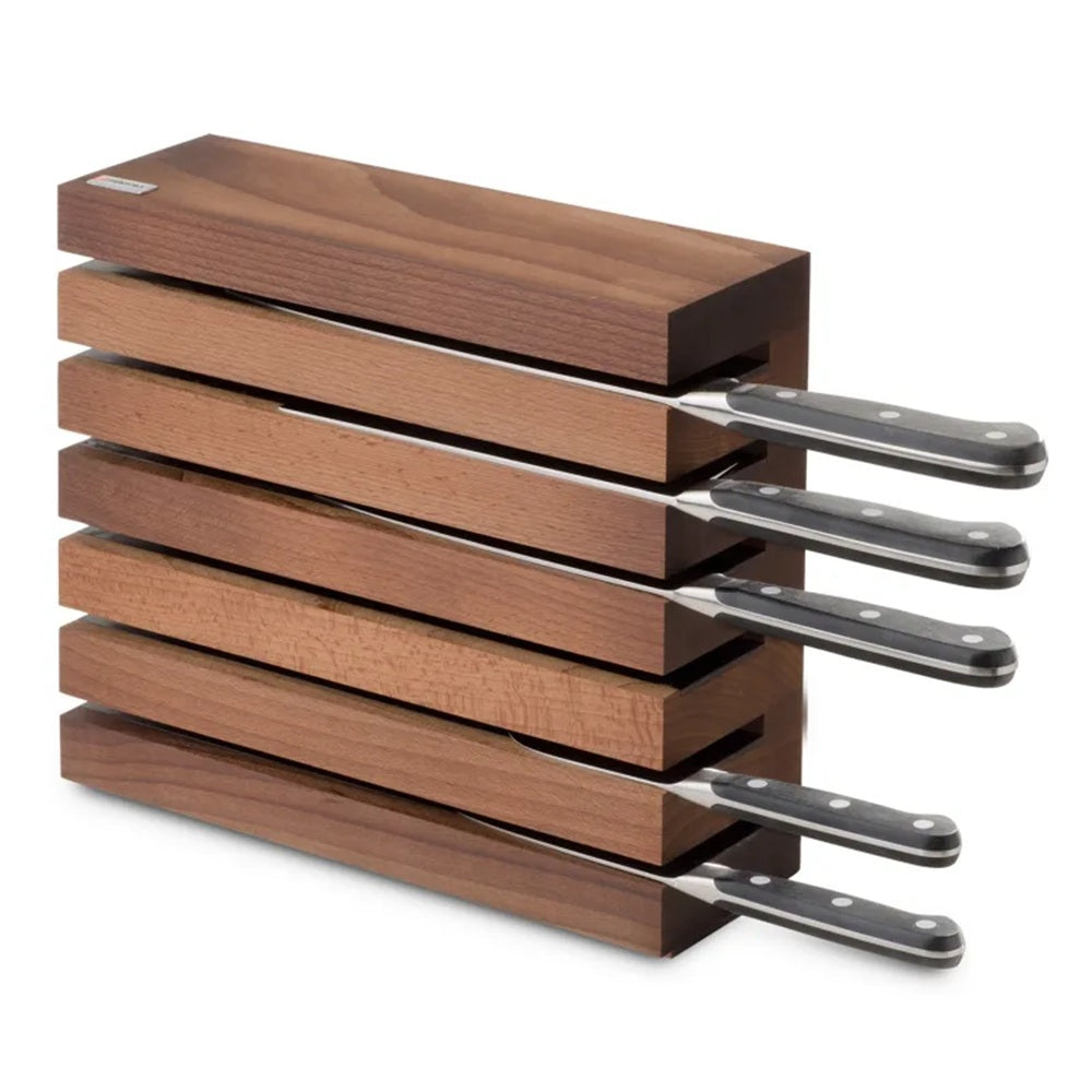 Wusthof Beechwood Mounted Magnetic Knife Block