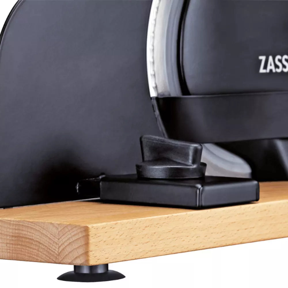 Zassenhaus Classic Manual Bread, Meat & Cheese Slicer Black
