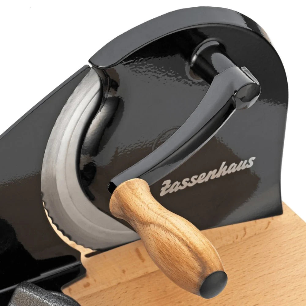 Zassenhaus Classic Bread/Meat/Cheese Slicer Black