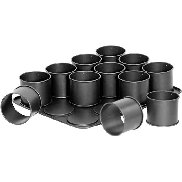 Zenker 12 Cup Mini Flan Baking Mould Tin
