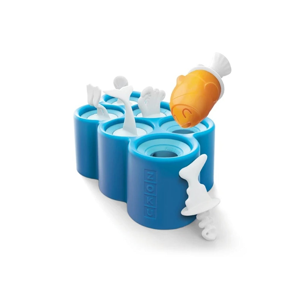 Zoku Fish Slow Pop Freezer Mould 6pc