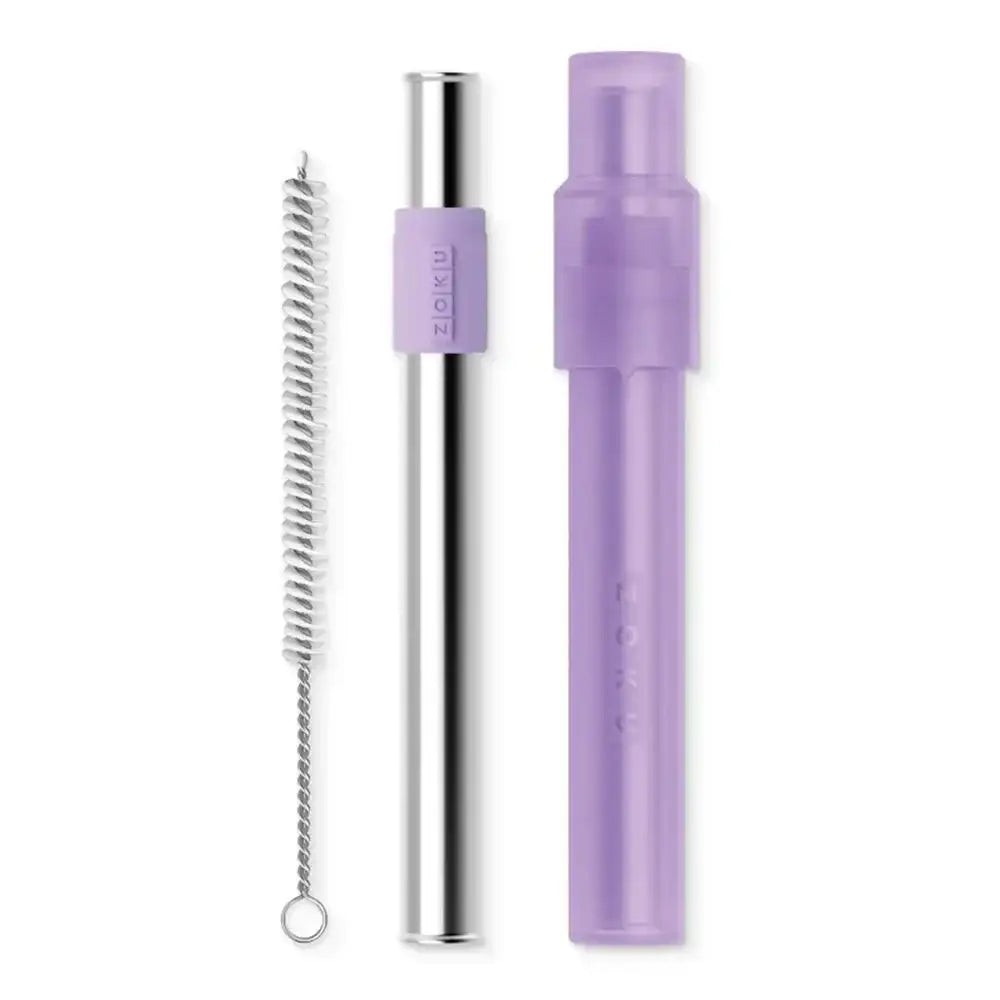 ZOK Pocket Straw Jumbo Purple.