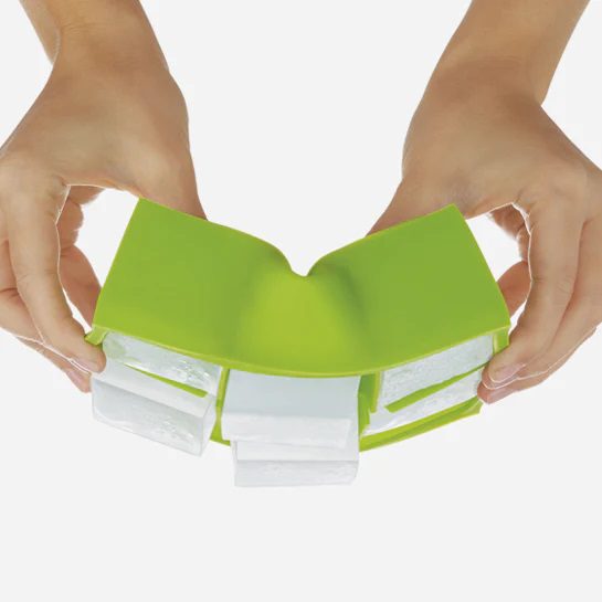 Zoku Jumbo Silicone Ice Trays with Lids Set of 2